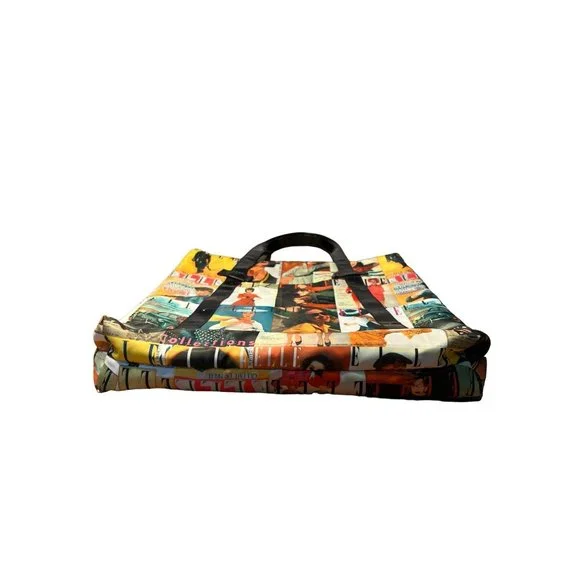 Vintage Elle Magazine Covers Tote Handbag - Picture 6 of 6